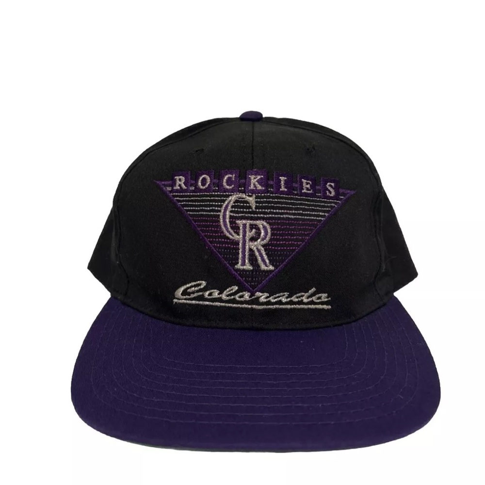 Vintage 90’s ANNCO Colorado Rockies SnapBack Hat